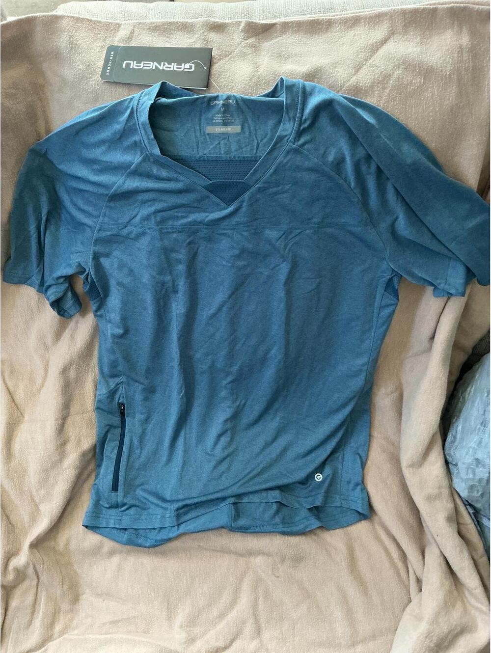 Garneau HTO 3 Cycling Jersey | Lightweight Summer Performance Men’s M Blue NWT